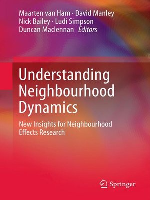 cover image of Understanding Neighbourhood Dynamics